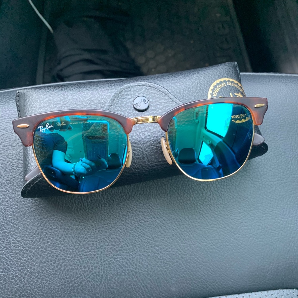 Ray ban Clubmaster flash lens